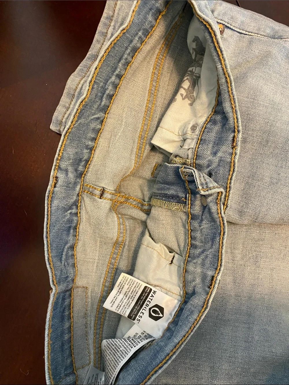 Levi's  514 Light Blue Men's Relaxed Jeans 32/30 excellent condition